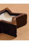 Wooden Star Decorative Candle 13x13cm - 3