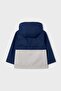Boy's 2-9 Years Old Waterproof Raincoat Navy Blue - 5