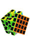 Educational 4X4X4 Intelligence Cube Cubix! Fast Flowing Non-Stick Carbon Fiber Detailed Colorful Skill Toy - 5