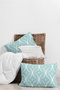 100% Cotton Akfil Pearl Pillowcase Set of 2 - 50X70 cm Turquoise - 3