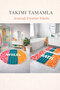 Digital Non-Slip Washable Wild & Bath Double Bath Mat Bathroom Rug Bathroom Decor 40X60 + 60X90Cm - 2