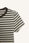 Fitted Ribbed Striped T-Shirt G2231Ax26Sp - 3