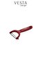 4-Piece Kitchen Prep Set - Stainless Steel Grater, Pizza Cutter, Horizontal and Vertical Peeler - 5