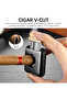 V Cut Cigar Cutter – Stainless Steel V Cutter, Premium Portable Cigar (Gold) - 4