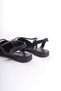 Hannah Elastic Orthopedic Comfortable Sole Stone Detailed Women's Ballerina Shoes Cst - Black - 5