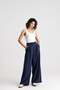 Women's Indigo Premium Tencel Fabric Palazzo Trousers 31074