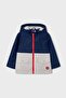 Boy's 2-9 Years Old Waterproof Raincoat Navy Blue - 4