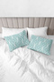 100% Cotton Akfil Pearl Pillowcase Set of 2 - 50X70 cm Turquoise