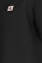 Ss Waffle Badge Crewnk Tee Men's Crew Neck T-Shirt Black - 5