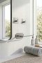 Stainless Steel Adhesive Toilet Paper Holder and 2 Pieces of Hanging Tape Mounting - 3