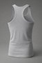 5 Pieces Bersel Men's 100% Cotton a Quality Ribbed Lycra Gray Sportsman Rambo Undershirt - 2