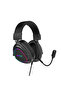 RGB Gaming Headset Game Time Pro 7.1 Stereo Surround Sound HiFi RGB Light Detachable Mic 50mm Driver - 8
