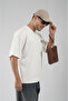 Tren Biz Peace Detailed Double Face Oversize T-Shirt - 5