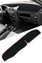 Opel Vectra a Dashboard Covering Protection Carpet Red Edge |   Front Dashboard Protector