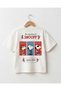 Unisex Crew Neck Character Printed 100% Cotton Oversize T-Shirt for Baby-Child - 2