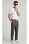 Men's Smoked Linen Trousers Muslin Fabric Oversize Comfortable Fit Daily Use - 7