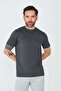 Anthracite Crew Neck Basic T-Shirt - 7