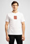 Dorer Men's Regular Fit 100% Cotton Printed Crew Neck T-Shirt White - 2