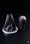 Megane 2 Chrome Gear Shift Boot and Leather Patterned Gear Knob Set