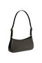 Women's Black Handbag with Brand Logo, Suitable for Daily Use - 2