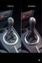 Renault Megane 2-3 Clio 3-4 Laguna Symbol Fluence Compatible Leather Patterned Gear Shift Knob (Oem 8200079112) - 3