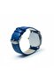 Azure Classic Analog Watch for Men Blue Dial PU Leather Strap Quartz Movement Date Display - 3
