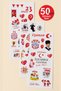 April 23 Sticker Set |   3 Sheets of Mini Stickers |   School Decoration and Gift Package Label |   50's -Kd1015 - 3