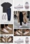 Unisex White Canvas Lace-Up Casual Cloth Shoes - Comfortable Sole Casual Sneakers - 5