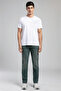 Normal Waist Slim Straight Stone Men's Denim Pants 262 Lcm 121002 Jagger Octopus Jnb