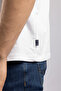 Londonlogo Men's Regular Fit 100% Cotton Printed Crew Neck T-Shirt White - 4
