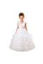 D' Daniela - Alisa White with Gold Party Dress - 4Y to 13Y