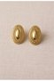 Steel Vintage Hailey Frame Earrings - 2
