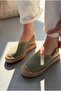 Orveth Green Genuine Suede Women's Espadrille - 5