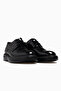 Men's Casual Daily Shoes 26Y 70914 Black Patent Leather - 5
