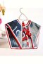 Turkish Flag Patterned Waving Moon Star Sky Themed Women's Collar Scarf - 5