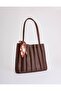 Women's Faux Leather Handbag Shoulder Bag - 3
