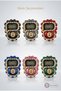Digital Zikirmatik Ring |   One-Key Electronic Counter, Stylish Design with Stone Accents, Led Display - 5