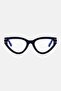 Women WRS7268S1 Cateye Reading Glasses, Blue