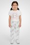Toddlers Girl 2 Pieces Cinnamoroll Graphic Print Top And Bottom Set, White
