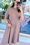 Buckled Modal Dress 6Y036 - 3