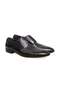 Black Color Lace-Up Genuine Leather Men's Shoes
