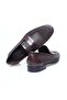 Brown Laceless Genuine Leather Men's Shoes - 2