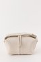 Nora Top Lock Detailed Soft Textured Adjustable Strap Cream Women's Hand and Shoulder Bag - 4