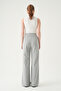 Belt Detail Palazzo Trousers - 3