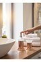 Copper Liquid Soap Dispenser and Toothbrush Holder Retro Vintage Design Bronze Bathroom Set Soap Dispenser - 3