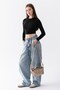 Nora Soft Textured Mink Women's Hand and Shoulder Bag with Top Lock Detail and Adjustable Strap - 3