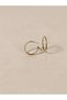 Gold Color Medium Size Steel Hoop Earrings - Tarnish Resistant - 2.7cm - 6