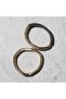 Black and Gold Color Stylish 2-Piece Elastic Adjustable Women's Bracelet - 5