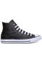 132169C Chuck Taylor All Star Leather Black Unisex Shoes - 2