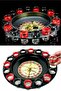 Russian Roulette Drinking Roulette Shot Glass Tequila Drink Game Set with 16 Cups